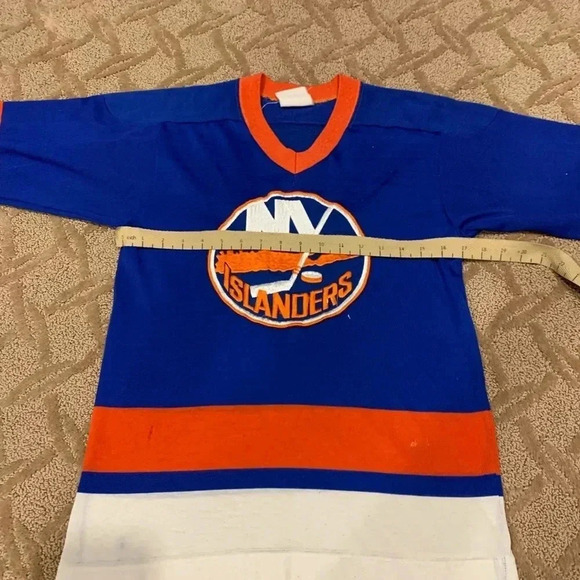 Vintage 80s New York Islanders  NHL Jersey SMALL - Picture 7 of 10